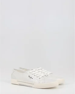 Zapatillas Pepe Jeans Brady Party W Pls31439 Plata