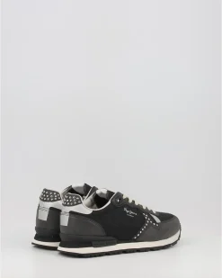 Zapatillas Pepe Jeans Brit Print Sid W Pls31525 Negro
