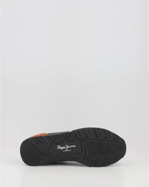 Zapatillas Pepe Jeans Brit Print M Pms30984 Negro