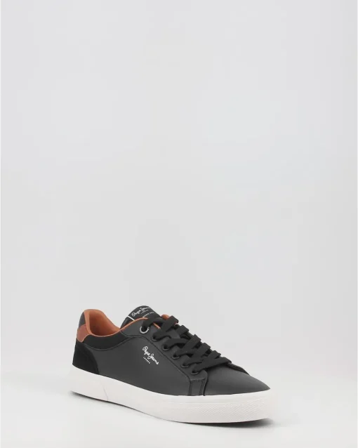Zapatillas Pepe Jeans Kenton Court Pms30839 Negro