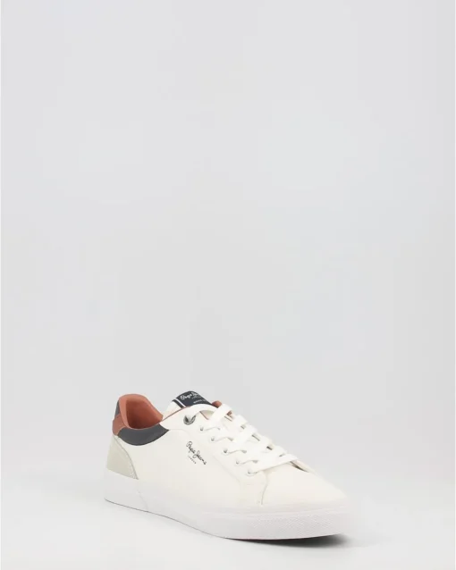 Zapatillas Pepe Jeans Kenton Court Pms30839 Blanco