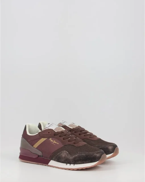 Zapatillas Pepe Jeans London Smart W Pls31528 Bronce