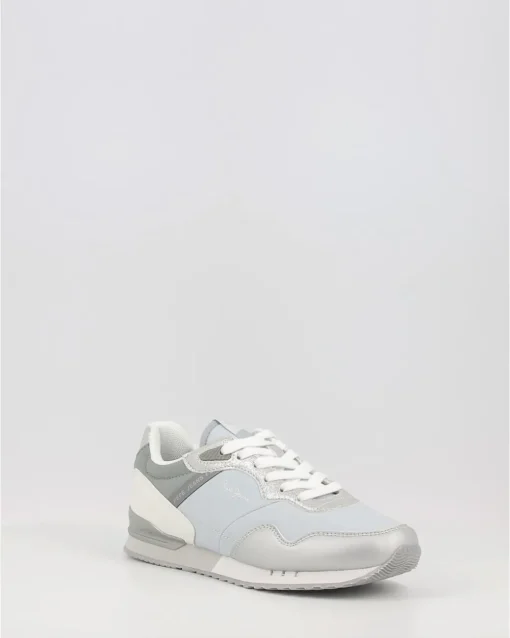 Zapatillas Pepe Jeans London W Albal Pls31463 Gris