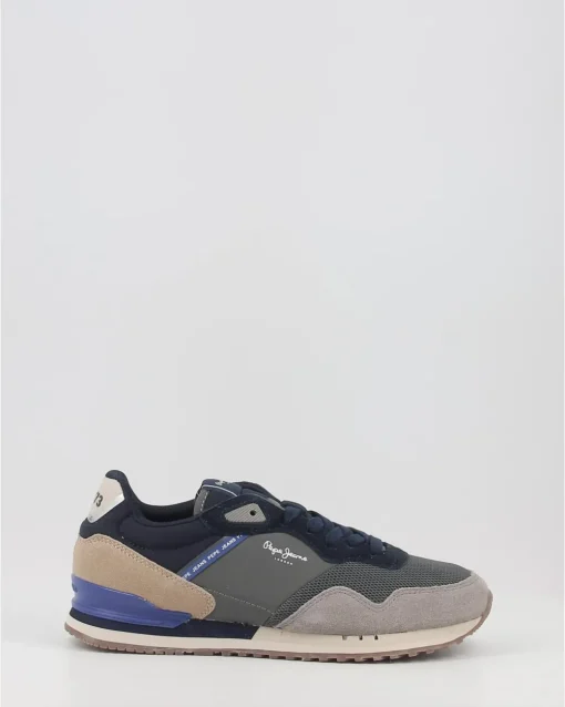 Zapatillas Pepe Jeans London Forest M Pms30992 Gris