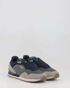 Zapatillas Pepe Jeans London Forest M Pms30992 Gris