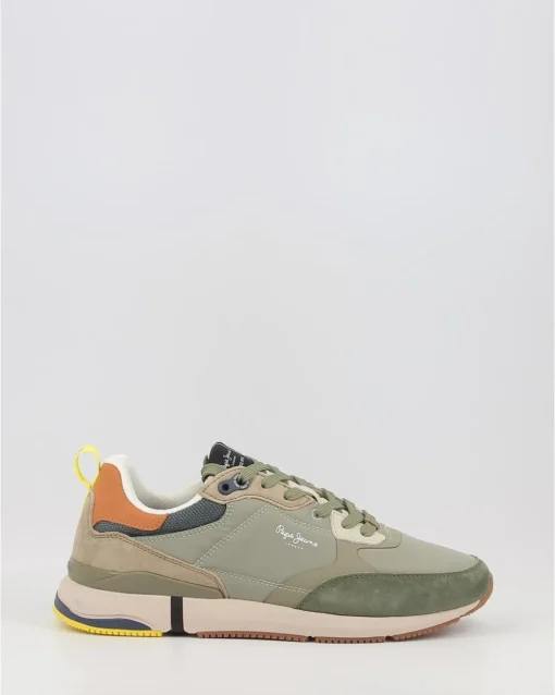 Zapatillas Pepe Jeans London Pro Vint Pms30938 Verde