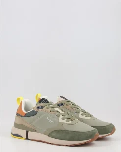 Zapatillas Pepe Jeans London Pro Vint Pms30938 Verde
