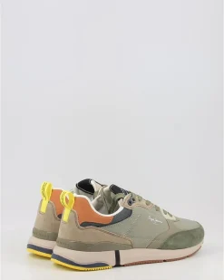 Zapatillas Pepe Jeans London Pro Vint Pms30938 Verde