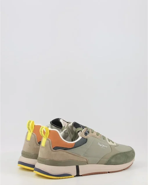 Zapatillas Pepe Jeans London Pro Vint Pms30938 Verde