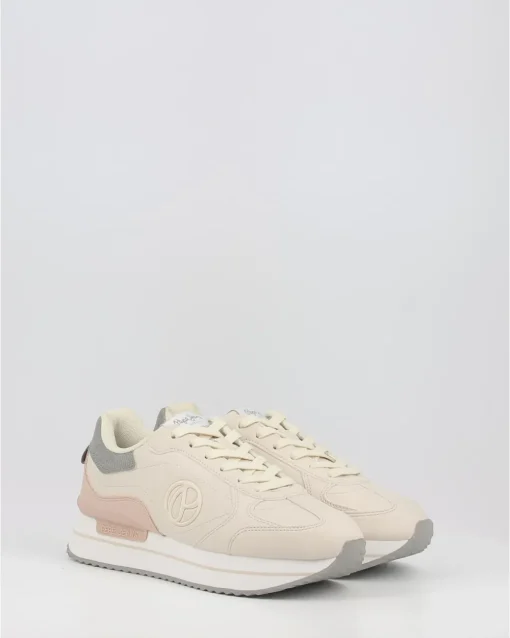 Zapatillas Pepe Jeans Rusper Minimal Pls31514 Beig