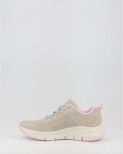 Zapatillas Skechers Arch Fit - Comfy Wave 149414 Taupe