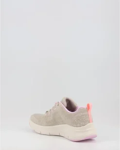 Zapatillas Skechers Arch Fit - Comfy Wave 149414 Taupe