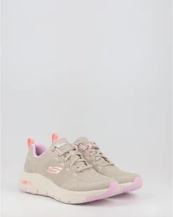 Zapatillas Skechers Arch Fit - Comfy Wave 149414 Taupe