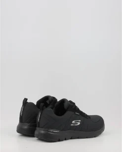 Zapatillas Skechers Bobs Squad Total Glam 32502 Bksl Negro