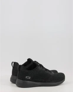 Zapatillas Skechers Bobs Squad Total Glam 32502 Negro