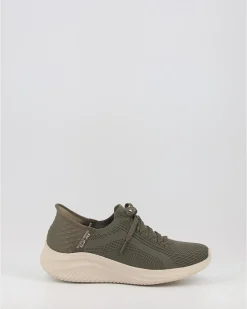 Zapatillas Skechers Bobs Squad Total Glam 32502 Bksl Verde