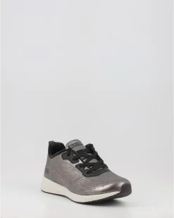 Zapatillas Skechers Bobs Squad Sparkle Life 33155 Metalizado