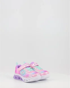 Zapatillas Skechers Flutter Heart Lights - Simply Love Multicolor