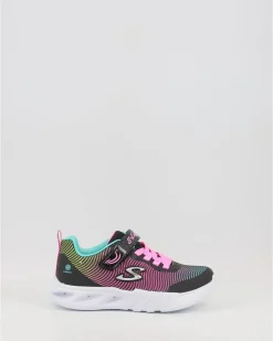 Zapatillas Skechers S Lights: Flicker Flash 303700L Negro