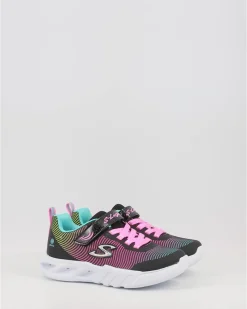 Zapatillas Skechers S Lights: Flicker Flash 303700L Negro