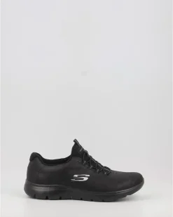 Zapatillas Skechers Summits - Itz Bazik 88888301 Negro