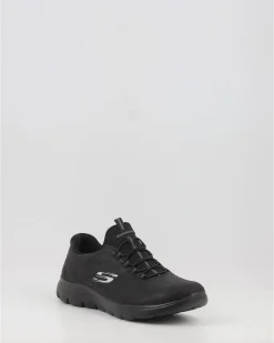 Zapatillas Skechers Summits - Itz Bazik 88888301 Negro