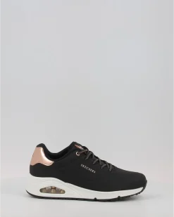 Zapatillas Skechers Uno - Shimmer Away 155196 Negro