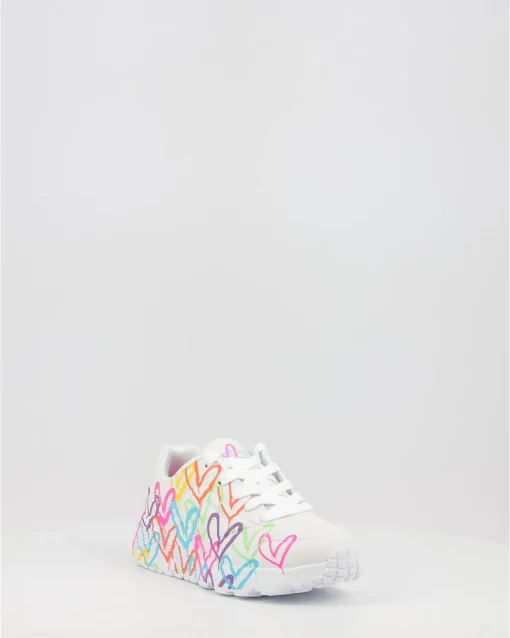 Zapatillas Skechers X Jgoldcrown: Uno Lite 314064L Blanco
