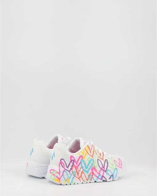 Zapatillas Skechers X Jgoldcrown: Uno Lite 314064L Blanco