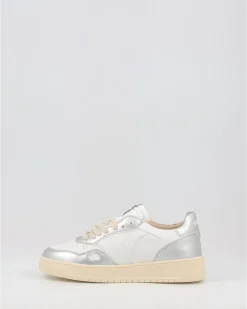 Zapatillas Victoria Seul Metal Efecto Piel Plata