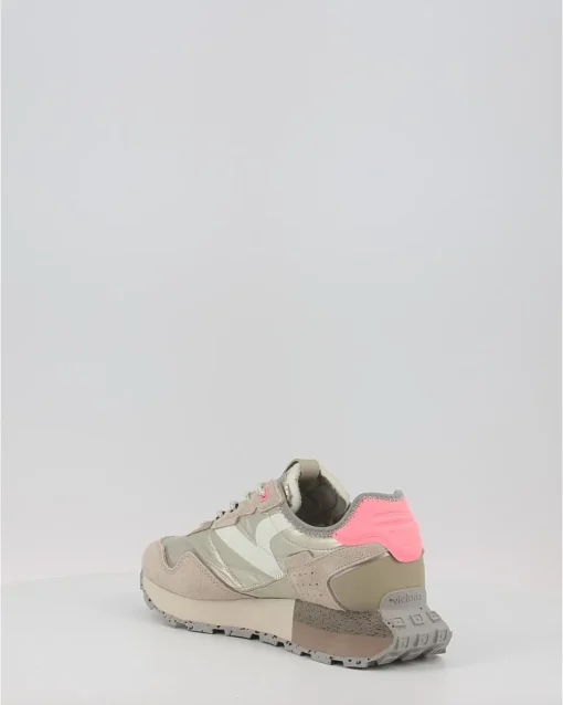 Zapatillas Victoria Wing - Tejido Metal Platino