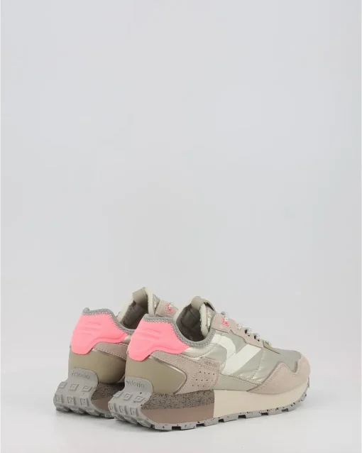Zapatillas Victoria Wing - Tejido Metal Platino
