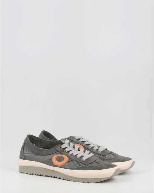 Zapatos Deportivos Aro Joaneta Plus Net 3666 Koala Gris