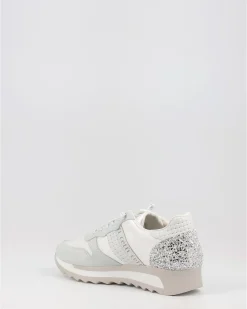 Zapatos Deportivos Cetti 847 Ante Raso Blanco