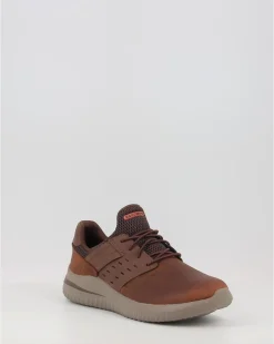 Zapatos Deportivos Skechers Delson 3.0 Ezra 210308 Cuero