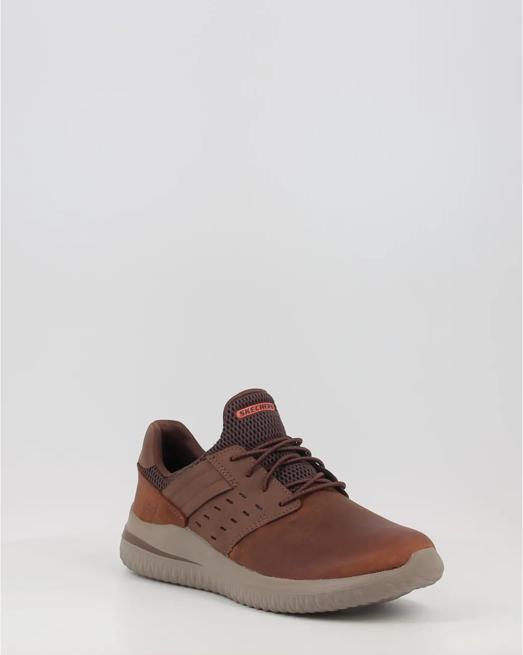 Zapatos Deportivos Skechers Delson 3.0 Ezra 210308 Cuero