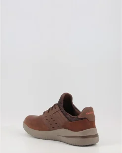 Zapatos Deportivos Skechers Delson 3.0 Ezra 210308 Cuero