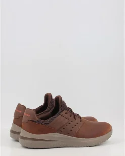 Zapatos Deportivos Skechers Delson 3.0 Ezra 210308 Cuero