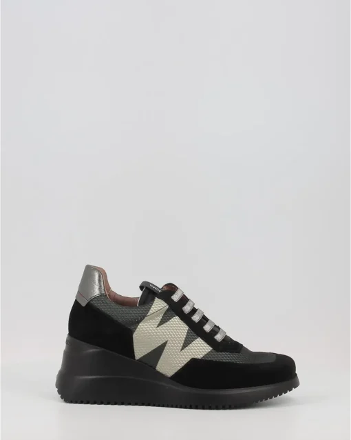 Zapatos Deportivos Wonders G-6612-T Negro