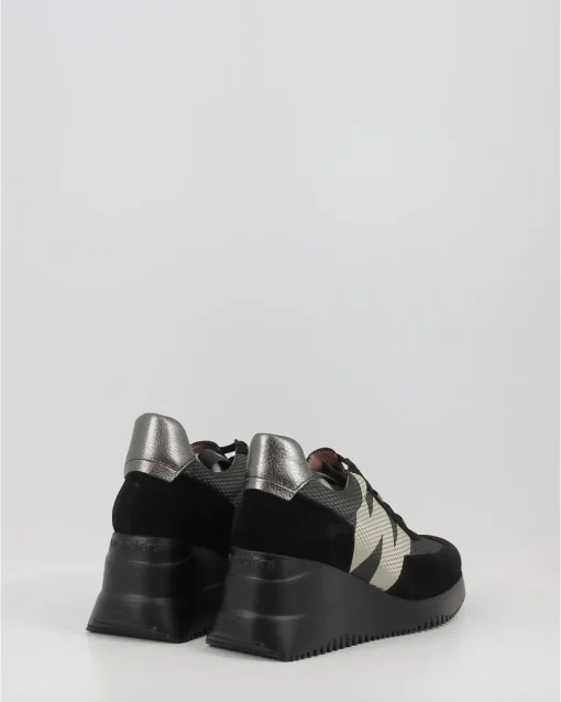 Zapatos Deportivos Wonders G-6612-T Negro