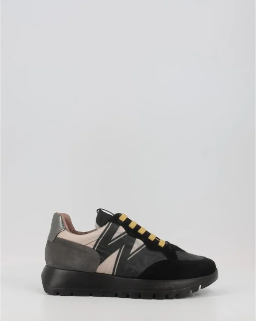 Zapatos Deportivos Wonders A-2452-T Negro