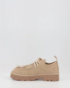 Zapatos Panchic P99 Lace-Up Shoe Taupe