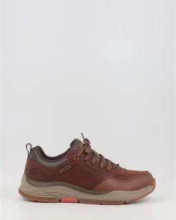 Zapatos Skechers Benago Hombre 210021 Cuero