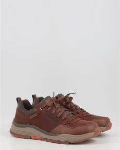 Zapatos Skechers Benago Hombre 210021 Cuero