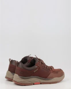 Zapatos Skechers Benago Hombre 210021 Cuero