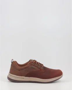 Zapatos Skechers Delson Antigo 65693 Cuero