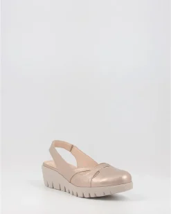 Zapatos Wonders Sevilla C-33290 Platino