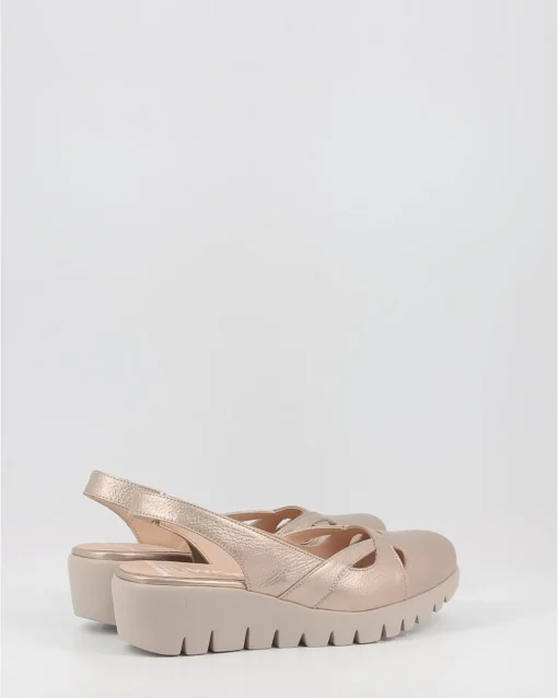 Zapatos Wonders Sevilla C-33290 Platino