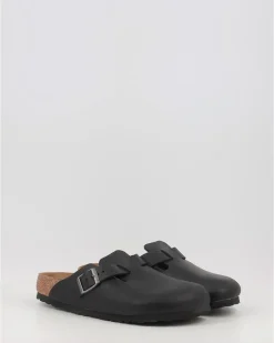 Zuecos Birkenstock Boston Bs Negro