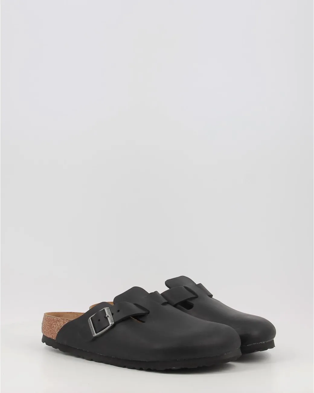 Zuecos Birkenstock Boston Bs Negro